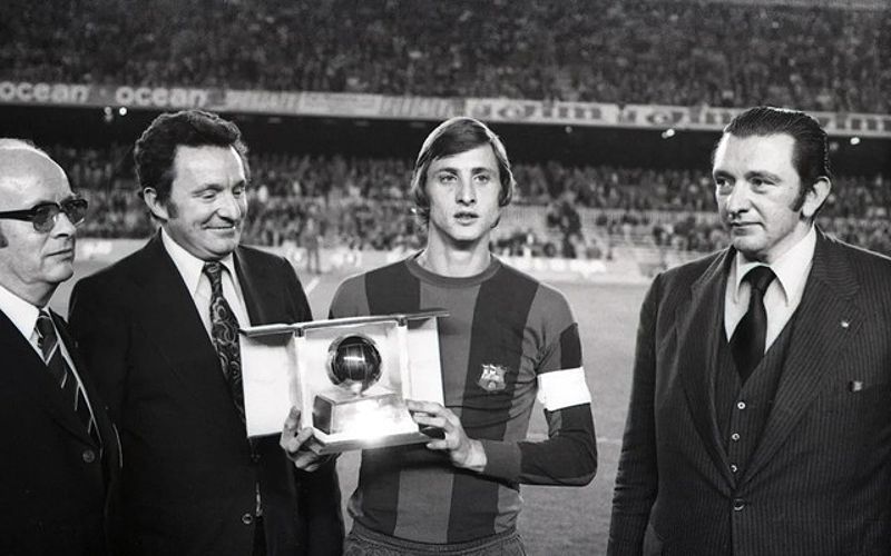 Johan Cruyff tại giải thưởng Quả bóng vàng 1974