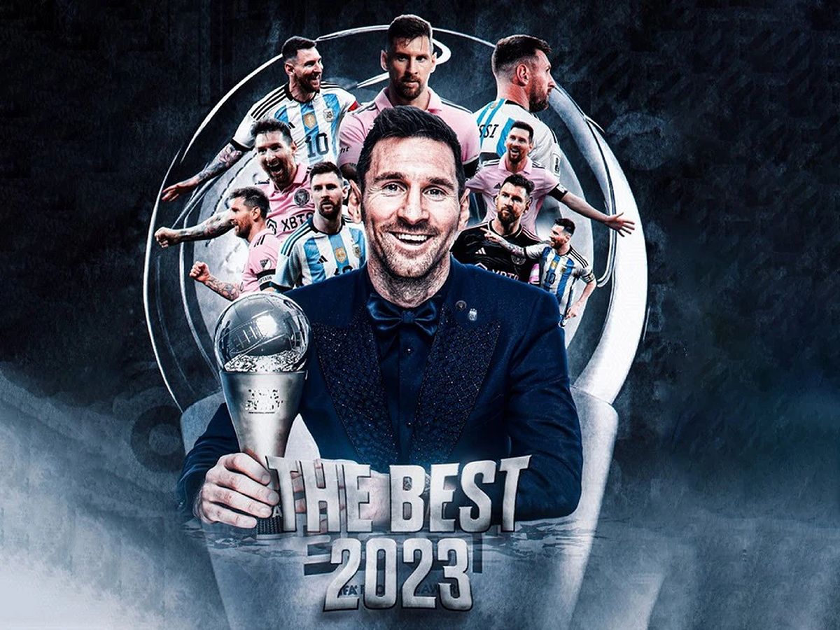 Lionel Messi giành The Best 2023.