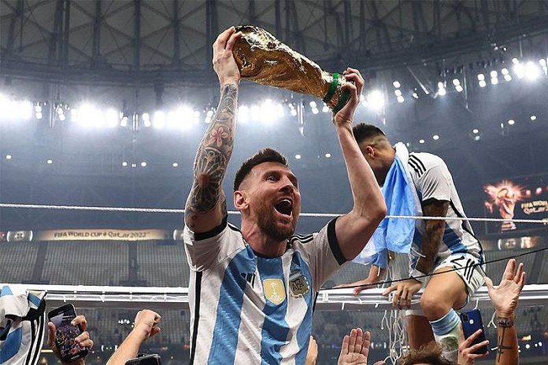 Messi cùng các đồng đội giành chức vô địch World Cup 2022