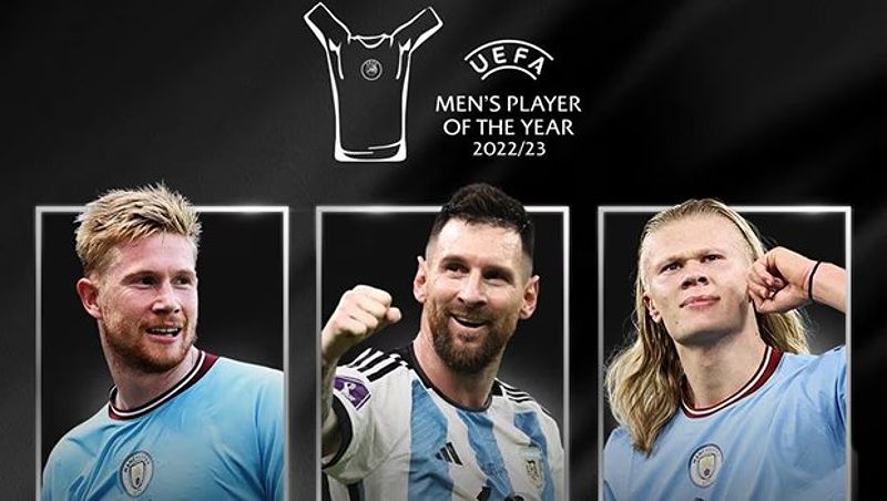 Messi, Haaland và De Bruyne tranh giải Cầu thủ xuất sắc nhất UEFA hình ảnh 1