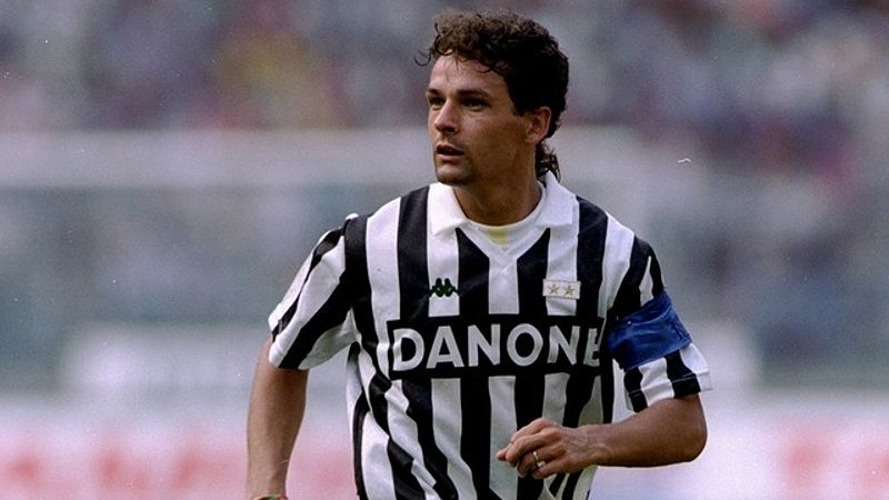 Roberto Baggio trong trận đấu